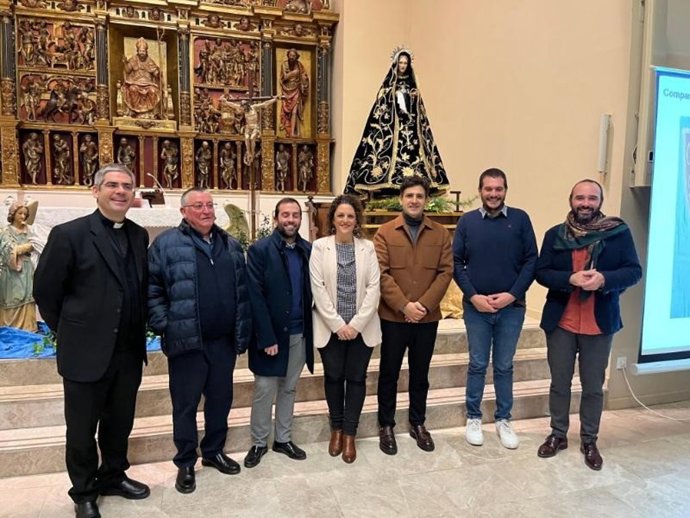 Restaurado en Albelda de Iregua el conjunto textil de La Dolorosa con apoyo de la Orden de ermitas del Gobierno riojano