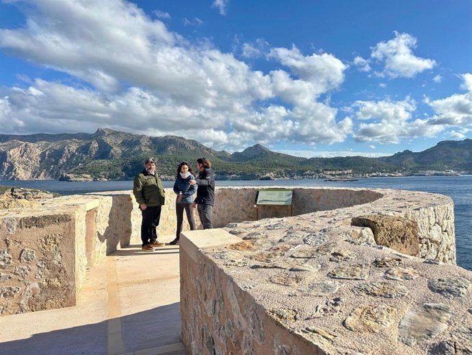 El nuevo mirador de na Miranda en sa Dragonera