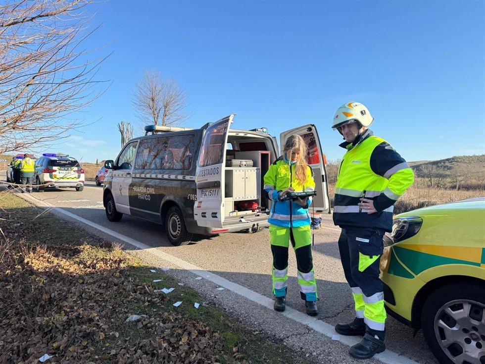 Accidente en Fresno del Torote