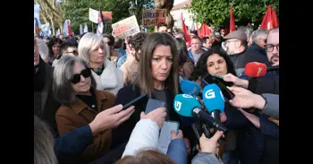 Lara Méndez (PSdeG) insiste en que la dirección del partido no habló "directamente" con "ninguna víctima"