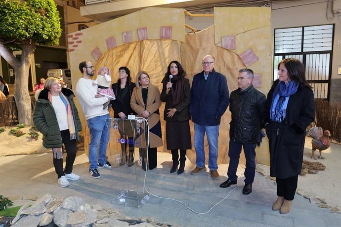 Encendido de las luces de Navidad de Gádor.