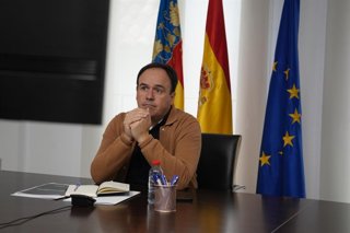 El 'president' de la Generalitat, Juanfran Perez Llorca, mantiene una reunión telemática con el conseller de Emergencias e Interior, Juan Carlos Valderrama, para analizar el episodio de lluvias