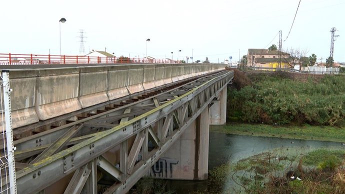 Barranco del Carraixet a su paso por Alboraia (Valencia)