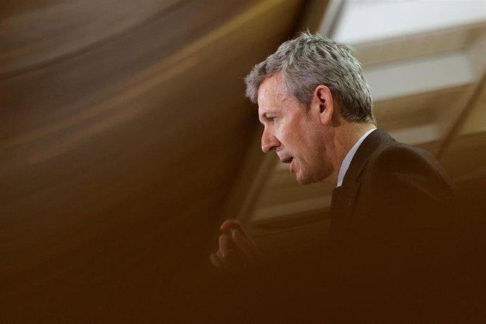 El presidente de la Xunta, Alfonso Rueda