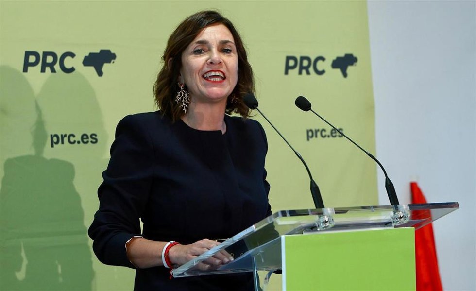 La diputada del PRC y candidata del partido a la Presidencia de Cantabria en las próximas elecciones autonómicas, Paula Fernández