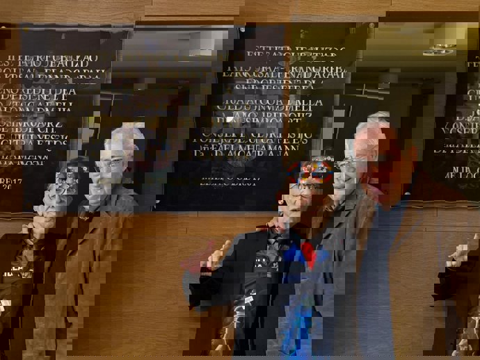 Imagen del homenaje de Fernando Arrabal 