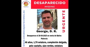 Hallan el cadáver de un hombre que podría ser el motero desaparecido en agosto en Venta de Baños (Palencia)