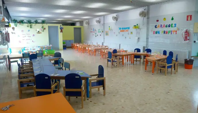 Imagen de archivo de un aula