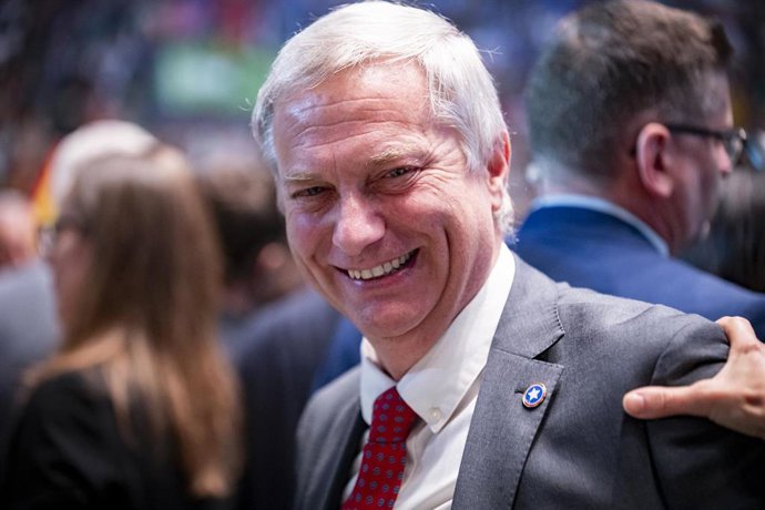 Archivo - José Antonio Kast, presidente del Partido Republicano Chileno, durante la convención política Europa Viva 24 organizada por el partido español de extrema derecha VOX en Madrid