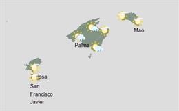 El tiempo hoy, lunes 15 de diciembre, en Baleares.