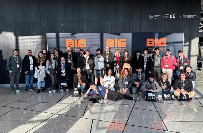 Los alumnos del Curso de Industria del Videojuego acuden a la BIG Conference, el mayor encuentro del sector