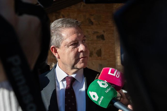 El presidente regional Emiliano García-Page