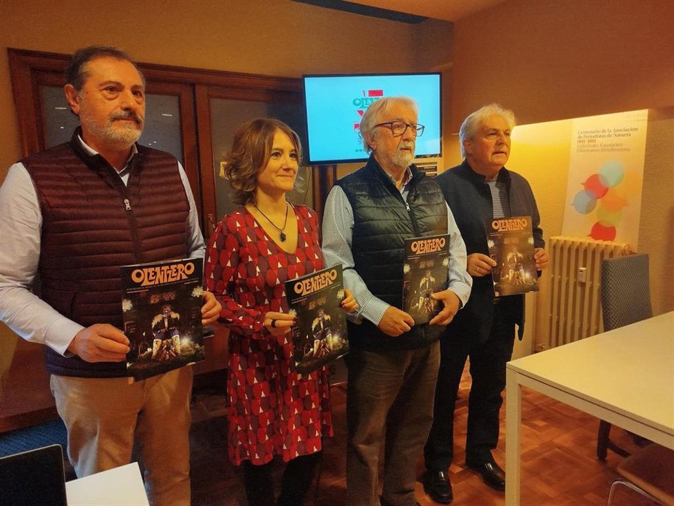 Presentación de la kalejira de Olentzero 2025