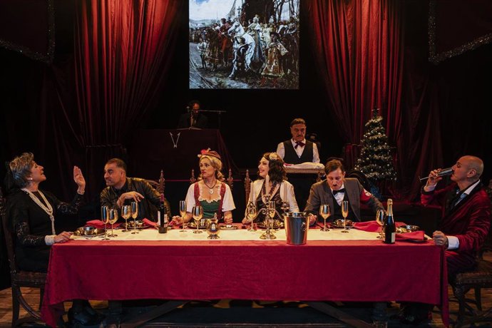 Sala Russafa y Arden estrenan en Navidad la comeda musical de sátira política 'La gran cena'
