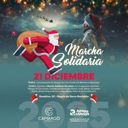 Camargo celebrará este domingo la Marcha Solidaria Navideña a beneficio de la Asociación Apapachando