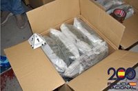 Policía Nacional detiene a 4 personas en El Prat (Barcelona) y se incauta de 215 kilos de cocaína