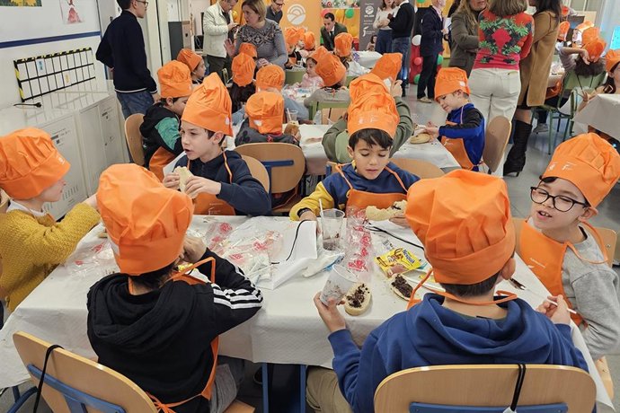 Desayuno saludable en el colegio Almadén
