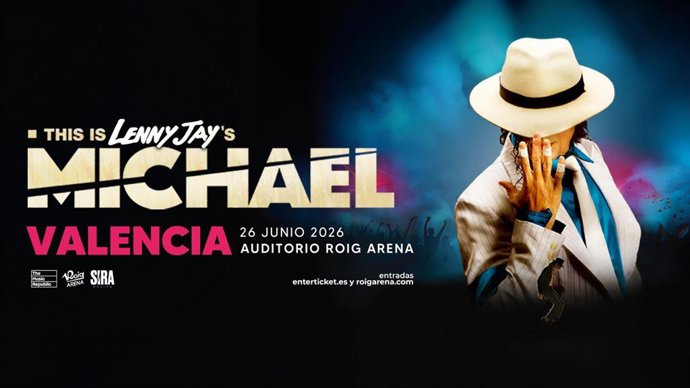 El espectáculo 'This is Michael', que repasa la discografía de Michael Jackson, llegará al Auditorio Roig Arena de València el 26 de junio.