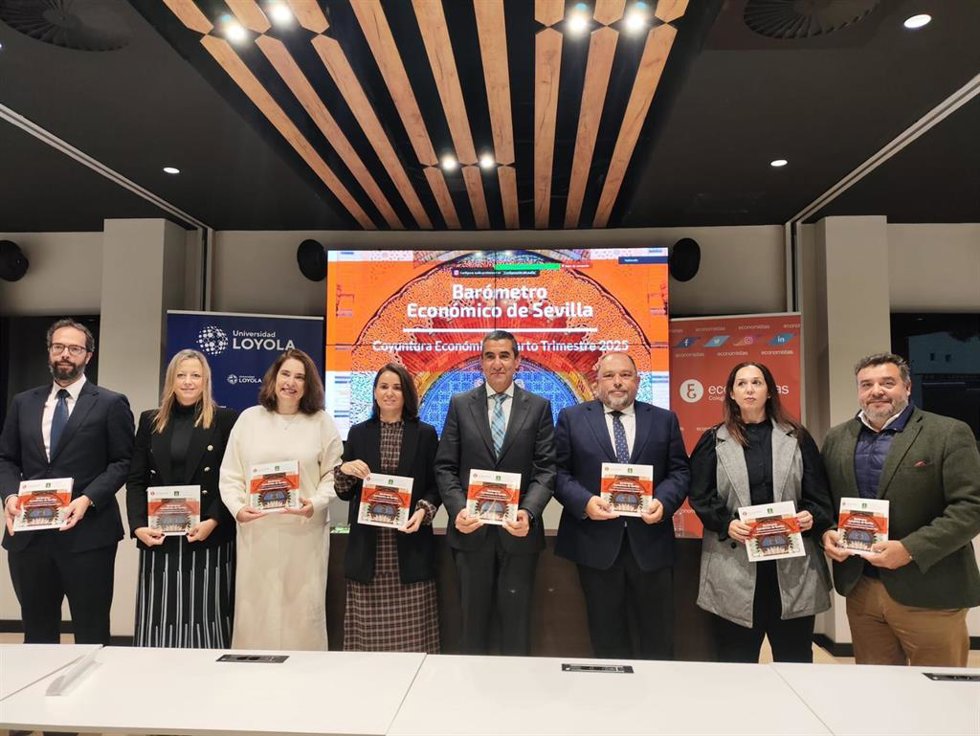 Presentación del Barómetro Económico de Sevilla.