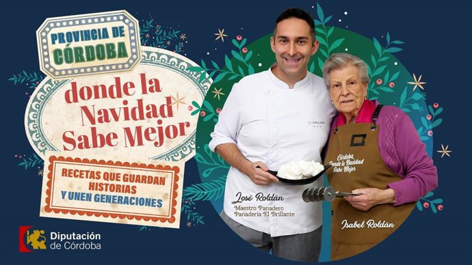 Imagen promocional de la campaña 'Provincia de Córdoba, donde la Navidad sabe mejor'.