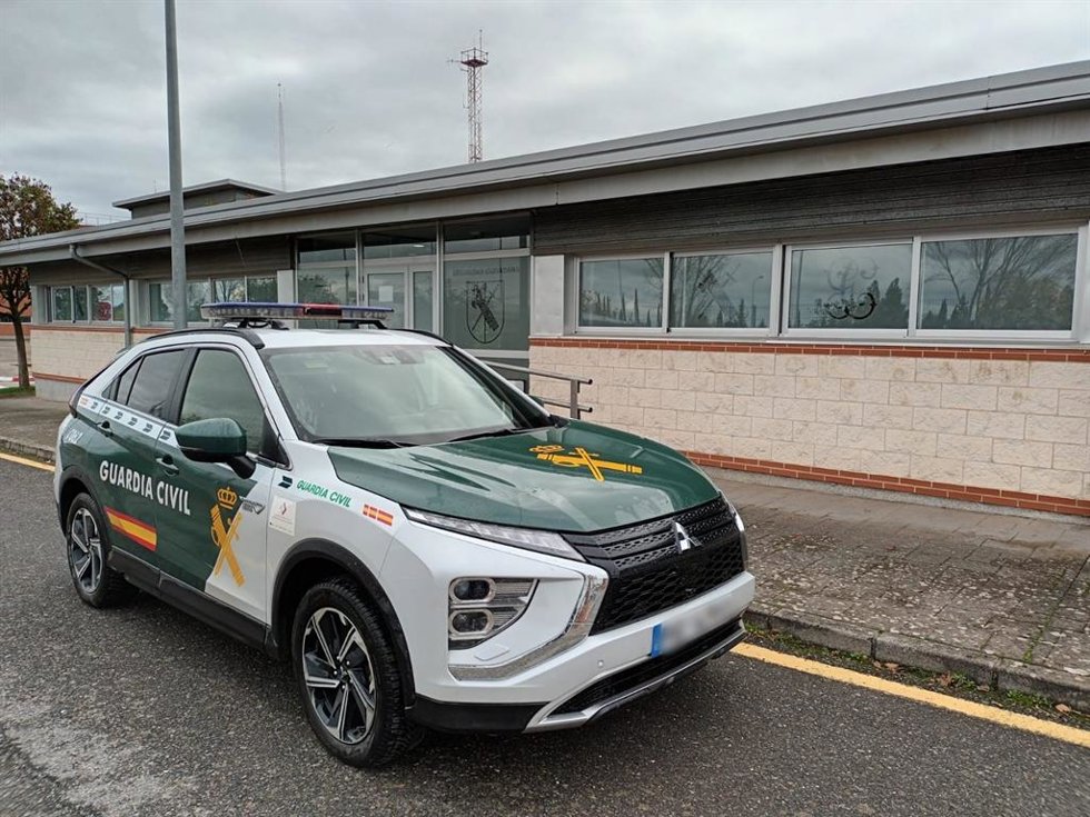 Vehículo de la Guardia Civil