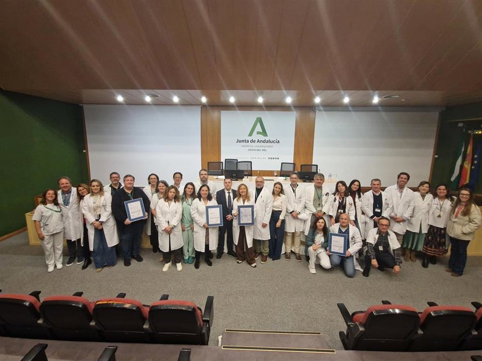 El Hospital Costa del Sol logra la certificación de calidad para tres de sus unidades, una en nivel 'Excelente'.