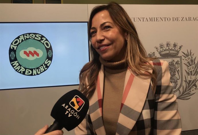 La alcaldesa de Zaragoza, Natalia chueca