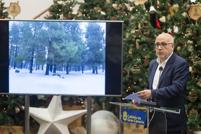 El presidente del Cabildo de Gran Canaria, Antonio Morales
