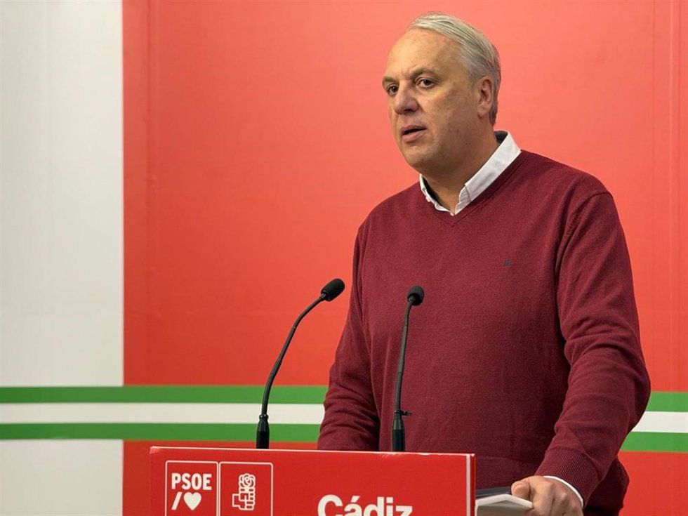 Juan Carlos Ruiz Boix, secretario del PSOE en la provincia de Cádiz.