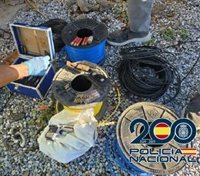 Desarticulada en Vélez-Málaga una red en poder de material explosivo, dedicada al narcotráfico y 'petaqueo'