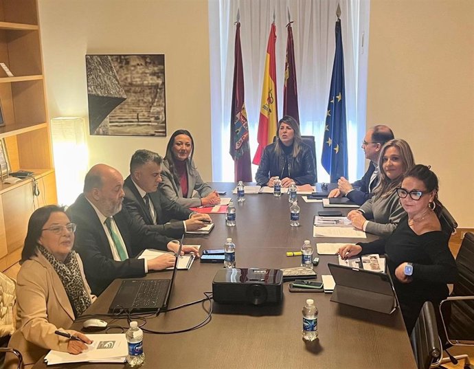 Reunión del Patronato del Teatro Romano de Cartagena
