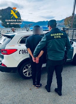 El estafador conocido como el 'Truhán', detenido en Villafranca del Bierzo (León).