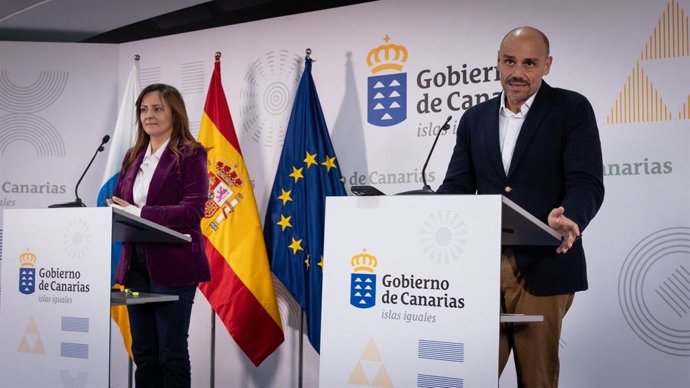 Rueda de prensa tras el Consejo de Gobierno de Canarias
