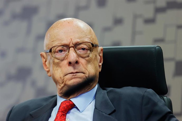 Archivo - El senador conservador brasileño Esperidião Amin.