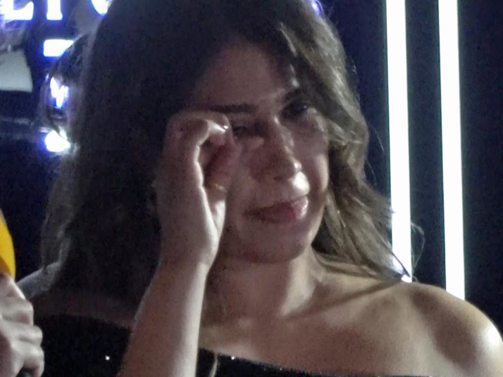 Gabriela Guillén, emocionada hasta las lágrimas al hablar de su hijo, y rotunda al oír el nombre de Bertín Osborne