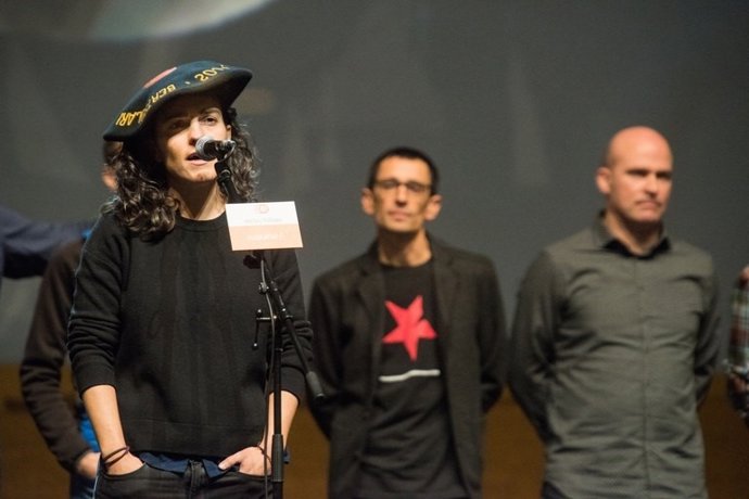 Archivo - La bertsolari Maialen Lujanbio.