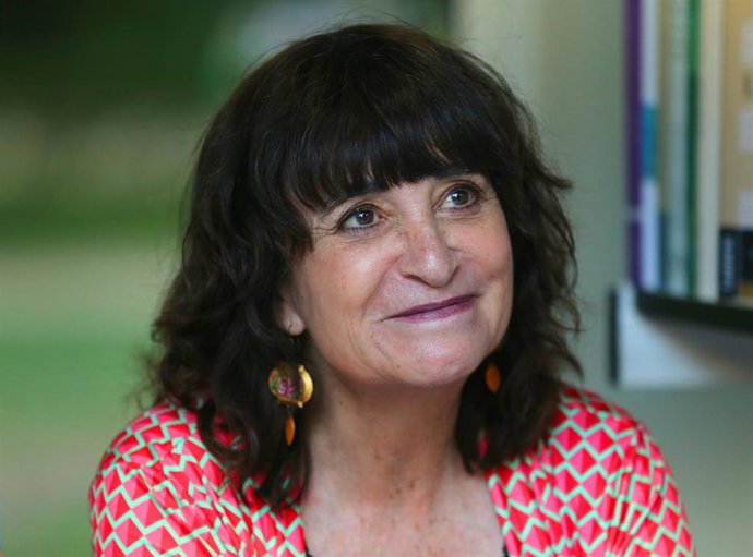 Archivo - La escritora Rosa Montero presenta el nuevo número de la revista Turia en Teruel.