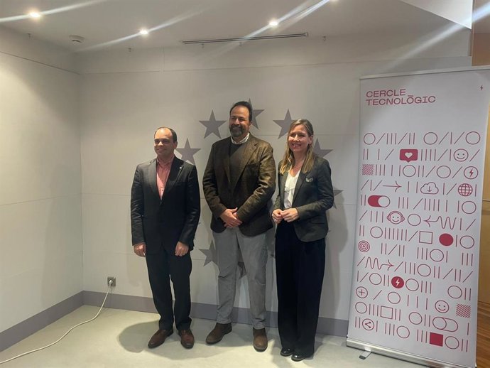 La presentación del informe Informe sobre l'Estat de la Dècada Digital a Catalunya en 2025.