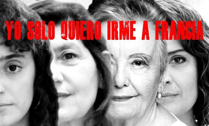 María Galiana, Alicia Armenteros, Nieve de Medina y Ledicia Sola protagonizan 'Yo solo quiero irme a Francia' , que se pondrá en escena en el Auditorio de León los días 17 y 18 de diciembre.