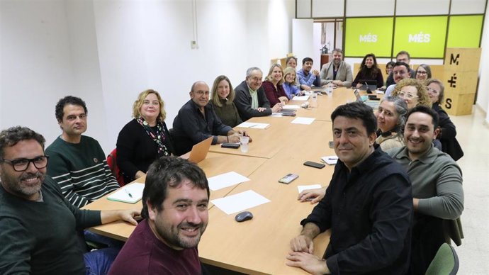 Reunión de la nueva ejecutiva de MÉS per Mallorca
