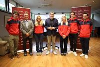 Rodríguez Uribes recibe a los cinco patinadores sobre hielo clasificados para los Juegos de Invierno