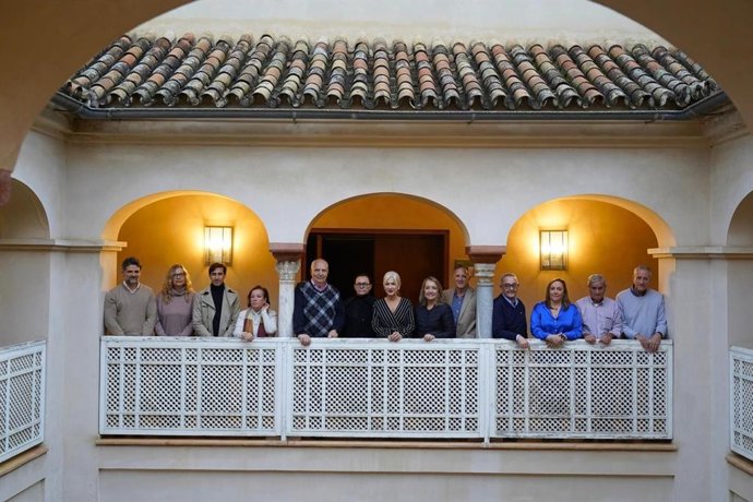 La consejera de Cultura y Deporte, Patricia del Pozo, durante la constitución del Consejo de Memoria Histórica y Democrática.