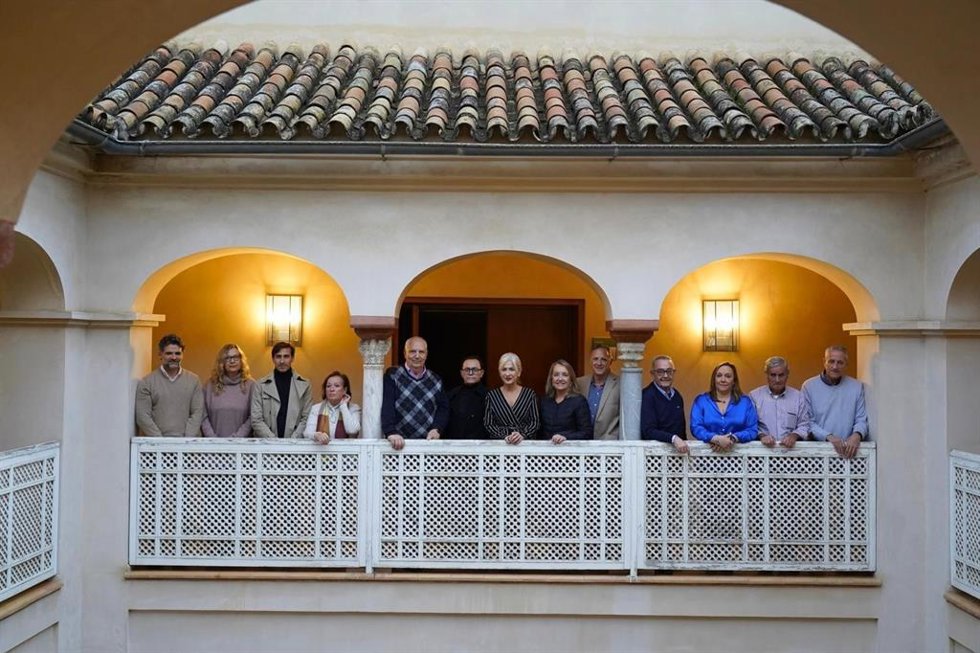 La consejera de Cultura y Deporte, Patricia del Pozo, durante la constitución del Consejo de Memoria Histórica y Democrática.