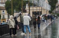 Aviso amarillo este martes por lluvia y tormenta en Cádiz, Granada, Málaga y Sevilla con acumulaciones de hasta 15 l/m2
