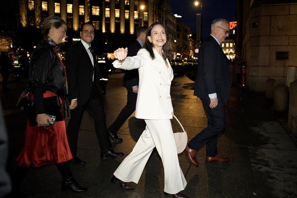 La opositora venezolana María Corina Machado