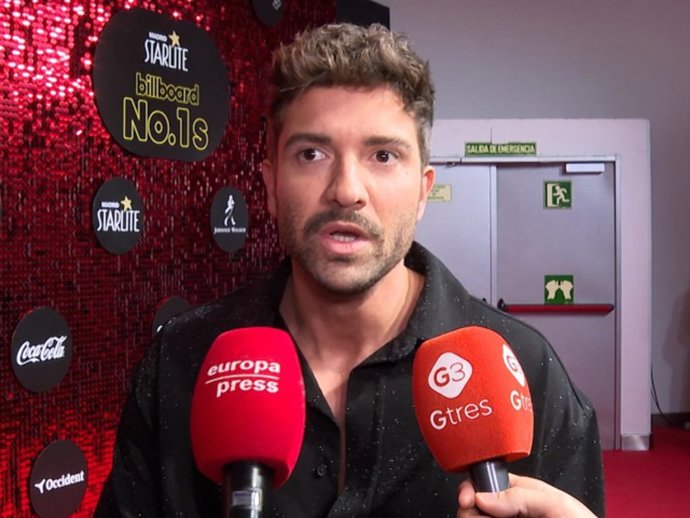 Pablo Alborán en la gala 'Billboard' Starlite de Madrid