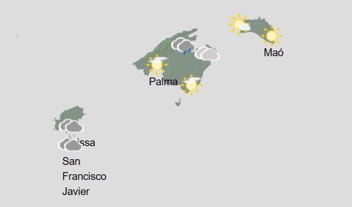 El tiempo hoy, martes 16 de diciembre, en Baleares.