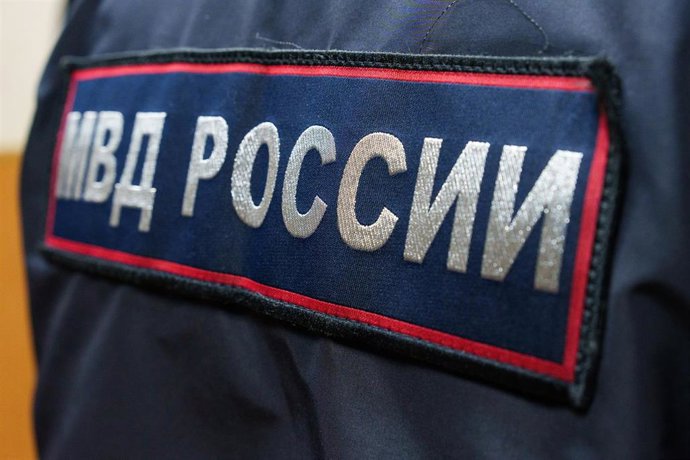 Imagen de archivo de un uniforme de un policía de Rusia. 