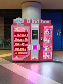 Máquina expendedora Bilnd Box.