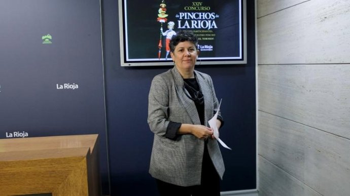 La directora general de Turismo y Promoción Territorial, Virginia Borges, presenta el XXIV Concurso de Pinchos de La Rioja
